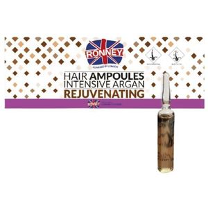 Ronney - Argan Rejuvenating - Haar Ampullen - 12 x 10 ml - Intensief