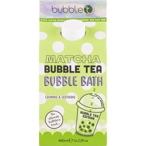 BubbleT | Bubble Bath Milk in Matcha (480ml) | Bubbelbadmelk Matcha | Romig badschuim zoet en voedend