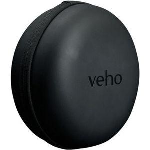 Veho - Hoofdtelefoon Draagtas - Zwart - Stijlvol Ontwerp - Geschikt Voor Accessoires