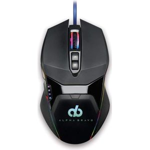Veho - Alpha Bravo GZ-1 - Gaming Mouse - USB - Zwart