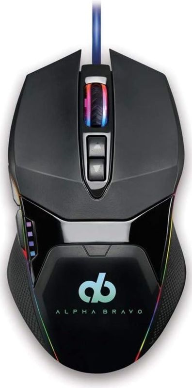 Veho - Alpha Bravo GZ-1 - Gaming Mouse - USB - Zwart