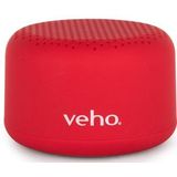 Veho - M3 - Draadloze Bluetooth Speaker - Rood - 3 Watt