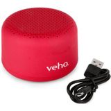 Veho - M3 - Draadloze Bluetooth Speaker - Rood - 3 Watt