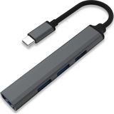 Veho VAA-650-TA4-USB-C USB 3.2 Gen 1 (3.1 Gen 1) Type-C 5000 Mbit/s Grijs