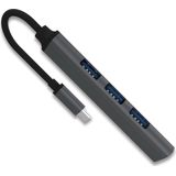 Veho VAA-650-TA4-USB-C USB 3.2 Gen 1 (3.1 Gen 1) Type-C 5000 Mbit/s Grijs