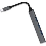 Veho VAA-650-TA4-USB-C USB 3.2 Gen 1 (3.1 Gen 1) Type-C 5000 Mbit/s Grijs