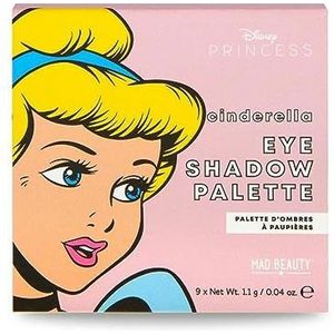 Oogschaduw Palet Mad Beauty DIsney Princess Cinderelle Mini (9 x 1,1 g)