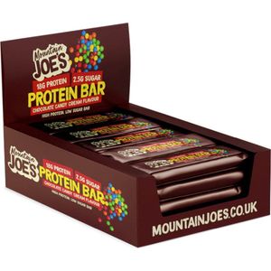 Mountain Joe's | Protein Bar | Chocolate Candy Cream | 12 Stuks | 12 x 55 gram