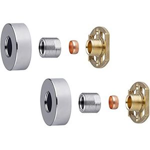 Keenware KSA-001 Bar Valve Fixing Kit, Chroom
