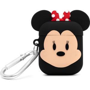 Disney Minnie Mouse AirPods Case - Draadloze Oordopjes Etui (6,3 x 5,56 x 2,9 cm)