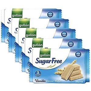 Gullon Suiker Gratis Vanille Wafers x 5 Packs