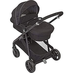 Graco Transformer 2-in-1 kinderwagen (geboorte tot ca. 4 jaar, 0-22 kg), verandert van kinderwagen in kinderwagen, zwart