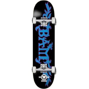 Compleet Skateboard Heart Supply Bam Margera Growth Pro Black/Blue 7.75
