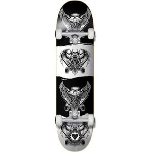 Compleet Skateboard Heart Supply Bam Margera Dark Light Pro Black/White 8.0