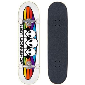 Skateboard Compleet Spectrum, 8, wit
