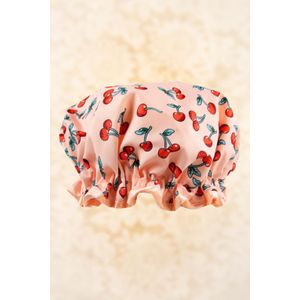 The Vintage Cosmetic Company Cherry Print Shower Cap