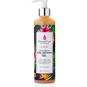 Flora & Curl Sweet Hibiscus Curl Defining Gel - Curly Girl Proof