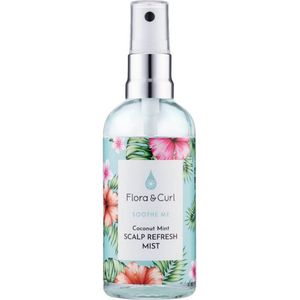 Haarmist Flora & Curl Soothe Me Munt Kokosnoot Verzachtend Verfrissend (100 ml)