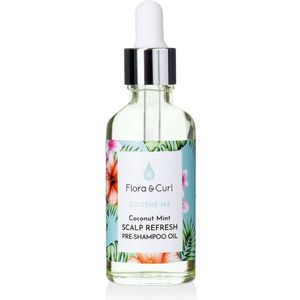 Flora & Curl - Coconut Mint Scalp Refresh - Haarolie - Kokos - Munt