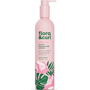 Flora & Curl - Organic Rose Water - Detangling Lotion - Botanisch - CG Vriendelijk