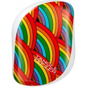 Tangle Teezer Borstel Compact Styler Detangling Hairbrush Rainbow 1Stuks