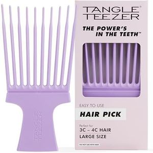 Tangle Teezer Hair Pick für lockiges Haar - Verleiht Volumen, Fülle, erhält die Lockenstruktur und reduziert Frizz