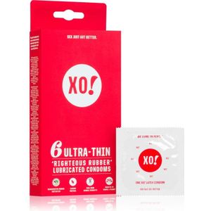 XO Ultra Thin condooms 6 st