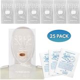 BRAMBLE - Beademingsdoekjes - 25 Stuks - Reanimatiemaskers met Instructies voor Mond tot Mond Beademing