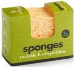 Spons Eco Living Composteerbaar Golvend (2-Delig)