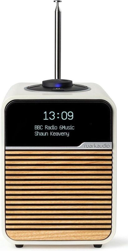 Ruark Audio R1 MK4 Deluxe Radio - Light Cream - DAB+ - Bluetooth