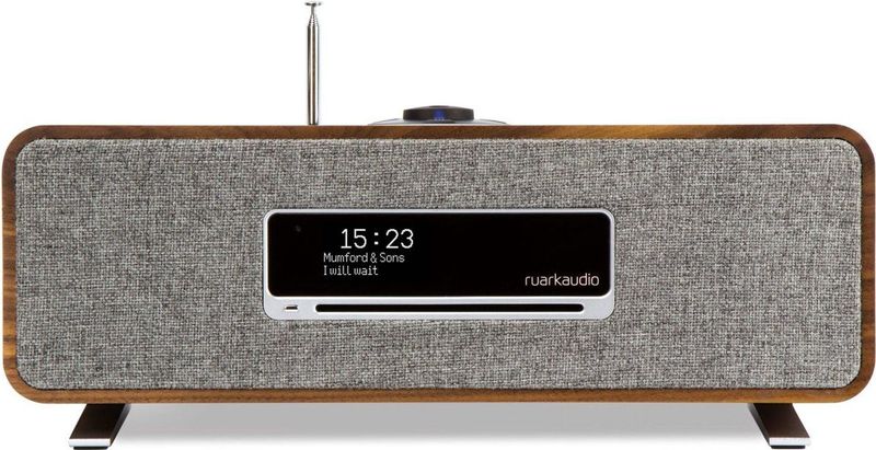 Ruark - R3s - Compact Radio Systeem - Walnoot - Geavanceerde Audio