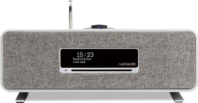Ruark Audio - R3S - Compact Radio Systeem - Grijs - Hout - Bluetooth 5.2