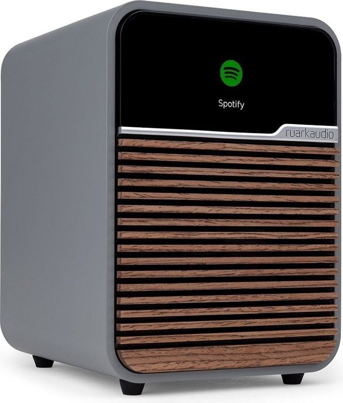 Ruark Audio - R1S - Smart Radio - Mid Grey - WIFI, DAB+, FM, Bluetooth 5, Spotify Connect