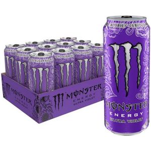 Monster Energy Ultra - Energiedrank - Violet - 12x 500ml
