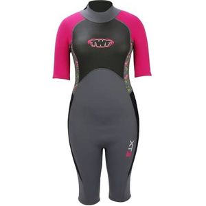 TWF Dames XT3 Wetsuit, Roze Tropic, 16