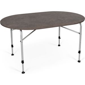 Dometic Zero Concrete Oval campingtafel - 140 x 90 cm