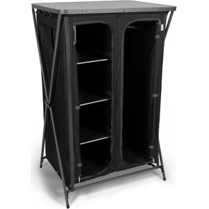 Kampa Maddie Campingkast 67 x 90 x 140 cm zwart