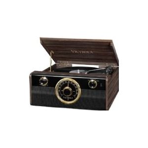 Victrola VTA-240B - Platenspeler - Mahonie - Bluetooth - 3-Snelheden