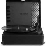 Victrola Revolution GO 3 snelheden Bluetooth draagbare vinylplaat | geïntegreerde luidspreker | zwart (VSC-750SB)