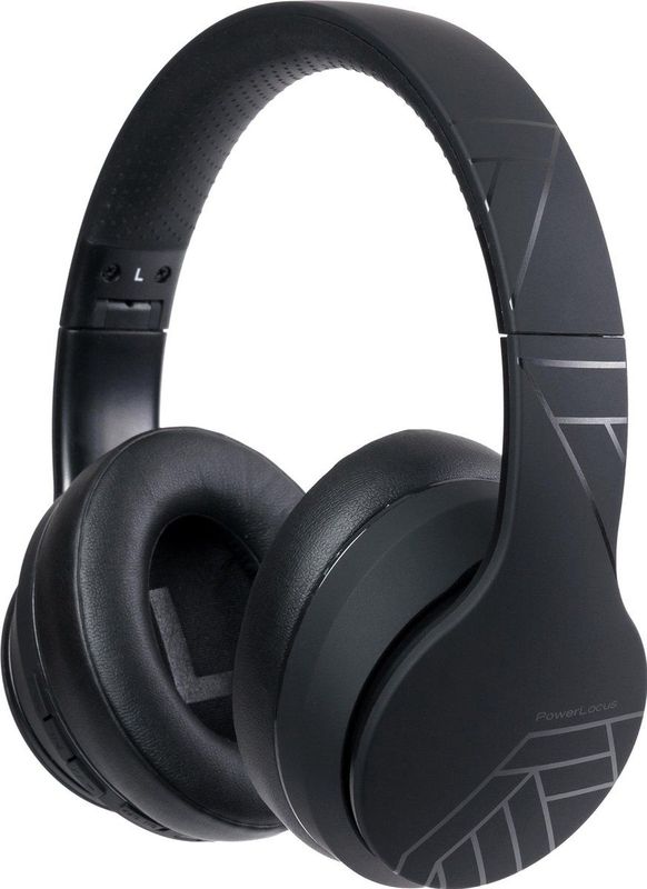 PowerLocus P6 Draadloze Over-Ear Koptelefoon Inklapbaar - Bluetooth Hoofdtelefoon - Met microfoon - Zwart