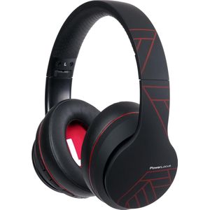 PowerLocus - P6 - Draadloze Over-Ear Koptelefoon - Zwart/Rood - Bluetooth 5.0