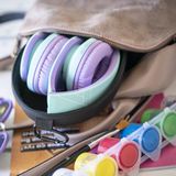 PowerLocus - P2 - Draadloze Koptelefoon - Blauw - Inklapbaar - Met Microfoon