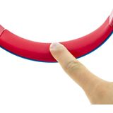 PowerLocus Buddy Koptelefoon - Blauw/Rood - Draadloos - LED Lampjes - 85db Limiet