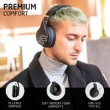 PowerLocus - P6 - Draadloze Over-Ear Koptelefoon - Zwart/Zilver - Bluetooth 5.0