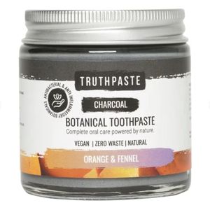Truthpaste Charcoal Natuurlijke Tandpasta Fennel & Orange 100 ml