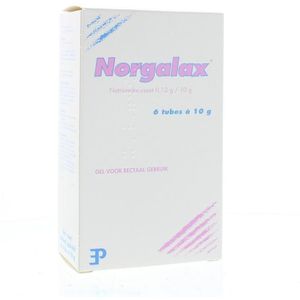 Norgalax Gel 10g 6st 6 stuks