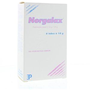 NORGALAX - Laxeermiddel - 0,12 g/10 g - Gel voor Rectaal Gebruik