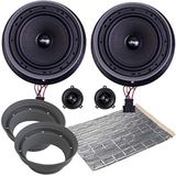 VIBE Optisound VW T6 Speaker Upgrade. Zwart (Compatibel met VW Transporter 2015-2019)