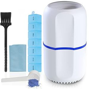 Pill Mill - Elektrische Pillenvermaler - Fijn Poeder - Met Roestvrijstalen Messen