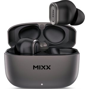 MIXX - StreamBuds Custom 1 - True Wireless Earbuds - Zwart - Kunststof